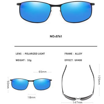 Longkeeper Men Polarized Sunglasses Designer Photochromism 