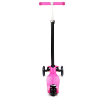 4 LED Light Up PU Wheel Kids Kick Scooter Altura ajustable para niños 