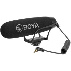 Boya BY-BM2021 Micrófono Cardioide Para Cámaras Y Smartphone