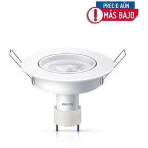 Setx2 Ojo Buey Led Gu10 350 Lúmenes 5w Luz Blanca PHILIPS