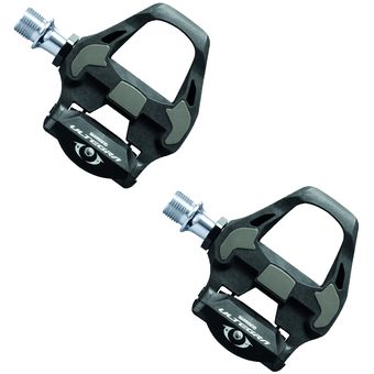 Pedales de carretera Shimano PD-R8000 con calas Shimano SM-SH11 ejes largos  4mm