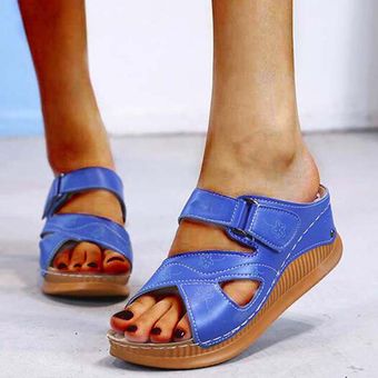 La plataforma de sandalias de sandalias de zapatos de sandalias 