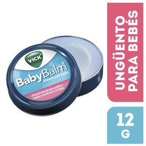Vick BabyBalm Bálsamo Relajante Para Bebés Frasco x 50 gr