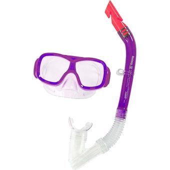 Tubo y gafas de snorkel para buceo Bestway