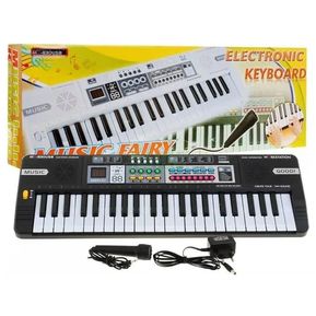 Organeta Piano Infantil + Micrófono Y Entrada Usb-mp3