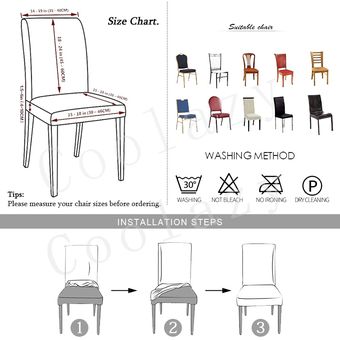 Funda elástica removible para sillas en juegos de capa geométrica extraíble para asientos de comedor,bodas,banquetes,hotel,fundas de bancos #Color 11 