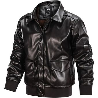 chaqueta de Piloto Militar MA-1 chaquetas de cuero para motocicleta 