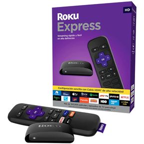 TV BOX ROKU Express HD Reproductor de Streaming HDMI Wi-Fi 3...