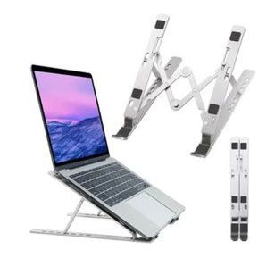 Base Soporte Laptop Aluminio Notebook Mac Macbook Tabletas Ajustable