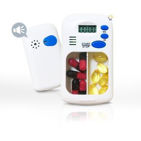 Mini Pastillero Alarma Recordatorio Medicina 538