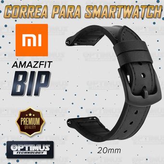 Correa Compatible Con Amazfit Bip Gris Hebilla 20mm GENERICO