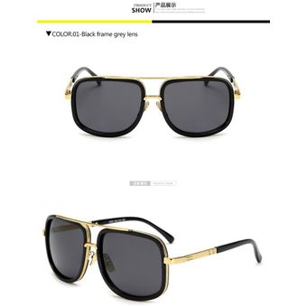 Hooldw Oversize Square Sunglasses Superstar Polarized Sun 