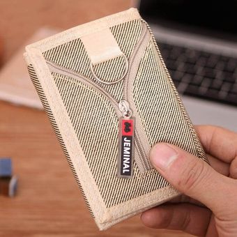 Billeteras cortas monedero de bolsillo para hombre bolsas para dinero tarjetas titular de la i SAI 