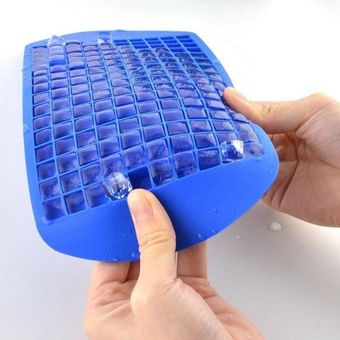 Mini bandeja de cubos de hielo de silicona 160 cubos de 