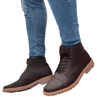 Botas de discount cuero en oferta