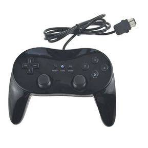Control Classic Pro Compatible Wii Y Wii U Nuevo Negro
