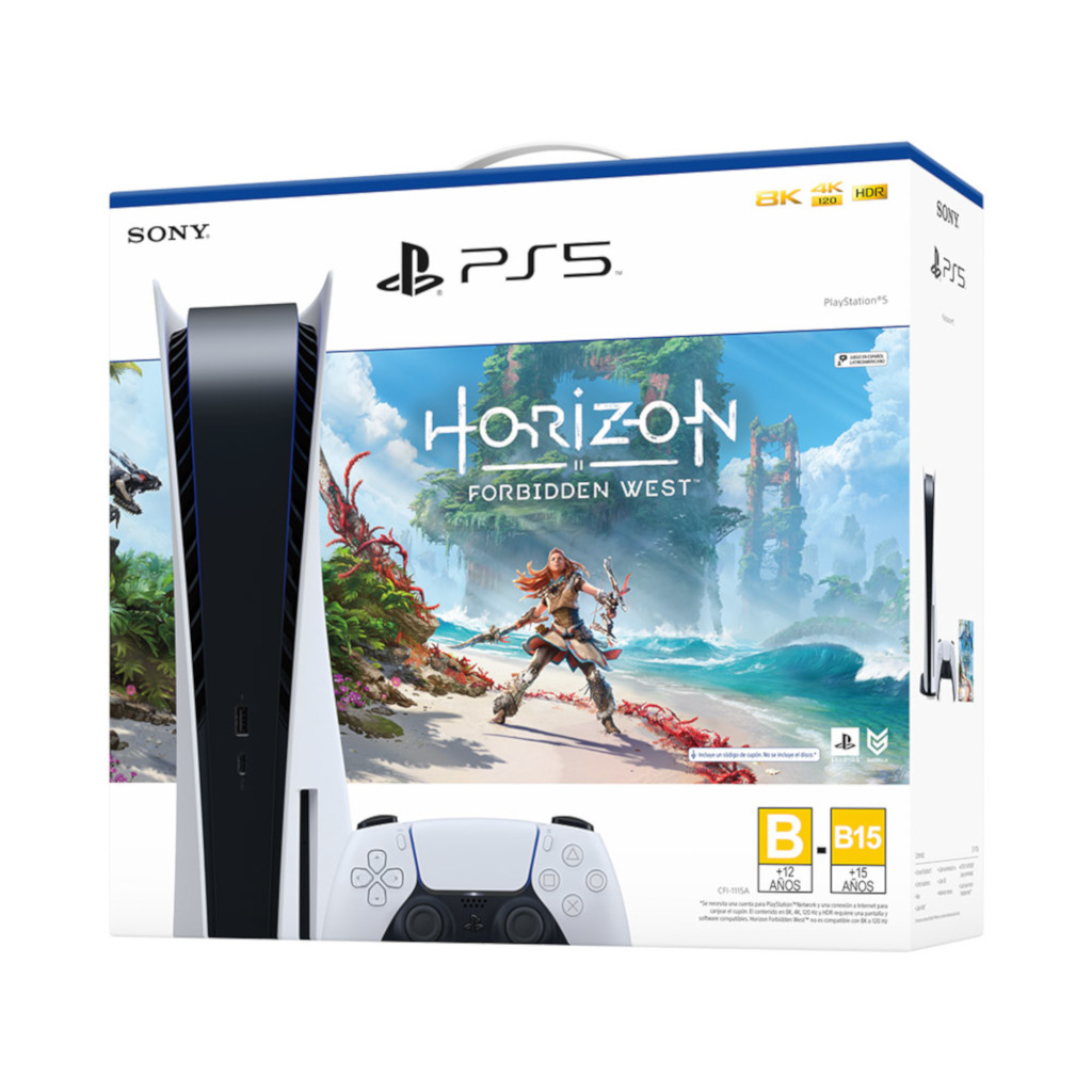 Consola Playstation 5 + Horizon Forbidden West