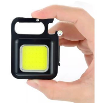 Mini linterna LED portátil de 14 piezas con llavero para