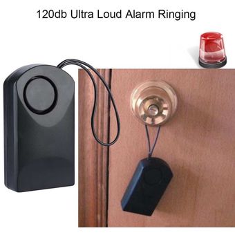 Alarma Sensor táctil Seguridad antioxidante Puerta ruidosa Durable Neg 