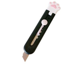 Mini Pocket Cat Paw Art Utility Knife Express Box Knife Pape...