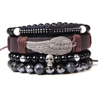 Estilo Mixto Hecho A Mano Pulsera De Encanto Múltiple De De 
