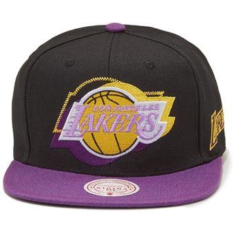 Gorra NBA Lakers Logo Negro Unitalla