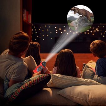 Dinosaurio tiburón proyector juguete linterna historia de sueño educación HON 