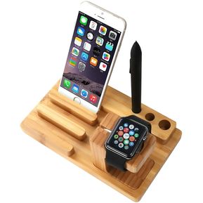 Iphone And Apple Airpods Watch Dock