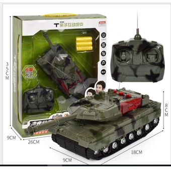 Control remoto Camión de tanques militares Carsports Boy 