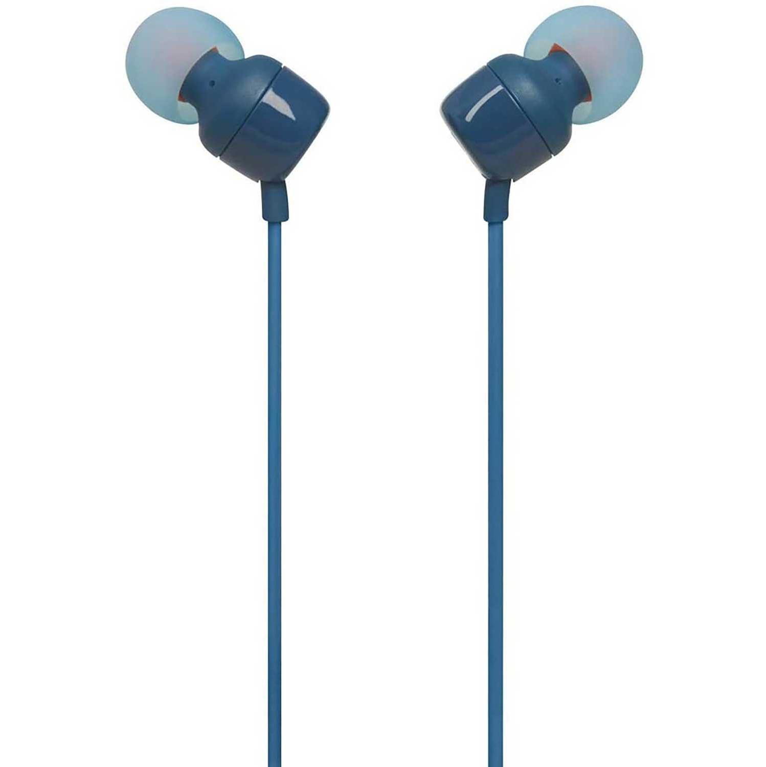 Manos libres Auricular JBL Tune 110 universal 3.5mm Azul
