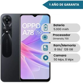 Oppo A78 5G 256GB/8 - Precio Medellín