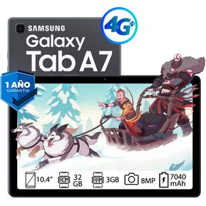 Tablet Samsung Galaxy Tab A7 4G LTE compatible con chip 32gb...