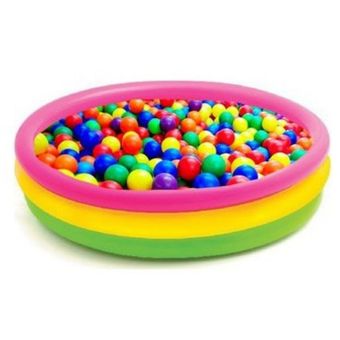 Piscina Inflable De Pelotas Capacitad 3 Ni os 100 Pelotas Linio