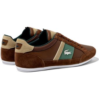 Lacoste chaymon noir marron hot sale