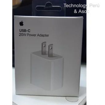 Cargador iPhone 12/12pro 12promax Rápido 18w Apple Original