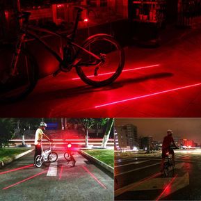Luz Led Bicicleta Ciclismo Stop Trasero + Luz Delantera – Cómpralo en casa