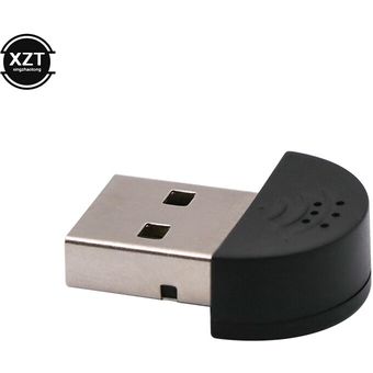 Micrófono Mini USB 2,0 estéreo omnidireccional portátil,micrófono USB para PC,chat de ordenador para MSNSkype 