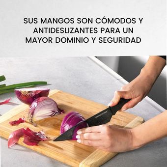 Granitestone Juego de 21 ollas y sartenes antiadherentes con 6 cuchillos de  cocina, juegos de utensilios de cocina antiadherentes con revestimiento de