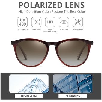 Pro Acme Circular Polarized Gafas de sol para Tr90mujer 