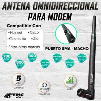  Antena 4G LTE celular LTE antena N macho antena 700MHz