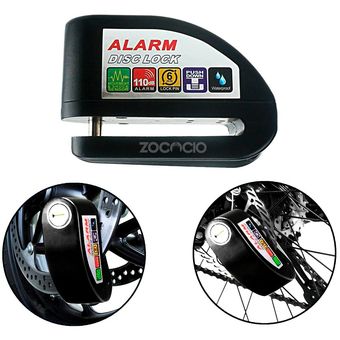 Candado de disco de alarma antirrobo, sistema de alarma de seguridad d –  Moto raptor