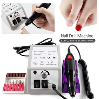 Maquina Uñas Drill Esmeril Profesional Manicure Pulidora