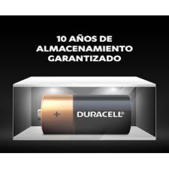  Duracell – Pilas alcalinas CopperTop D con paquete de