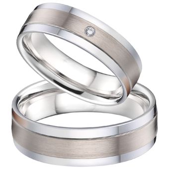 Anillos De Boda Hombres Y Mujeres Love Alliance Declaración 
