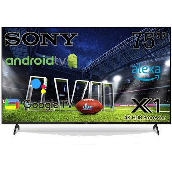 TV Sony 75 X80CK / X80K 4k ultra HD alto rango Dinmico (HDR) Smart TV  (Google TV) (