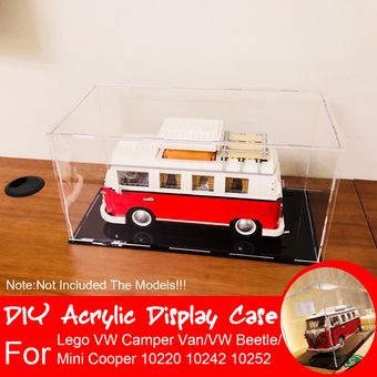 Nueva colección · Vitrina acrílica DIY para Leg0 VW Camper Van  Beetl 