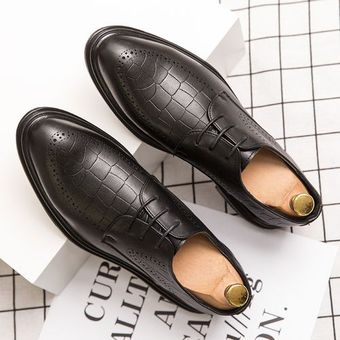 Zapatos Oxford de moda para hombre Zapatos formales de negocios 