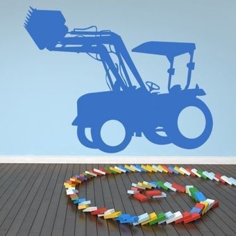 Jcb Digger Construction Machines Wall Sticker Ws-17300 Avery 