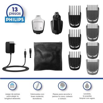 Funda para Philips Norelco Multigroomer Series 3000 (MG3750/60), kit de  aseo para hombres de 13 piezas, recortadora de pelo, recortadora de barba y