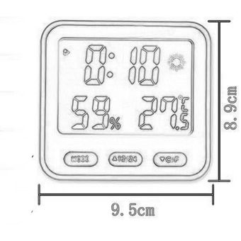 Pantalla Led Electronica Digital Despertador Luz De Fondo Negro Del Termometro Del Calendario Linio Peru Ge5el0wbdd7lpe